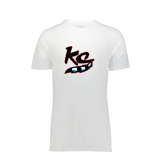 [FTSCUBWH-AS-LOGO2] Decker Men's Tri-Blend T-Shirt - Short Sleeve (Adult S, White, Logo 2)