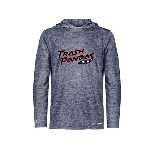 [FOLHCGNV-AS-LOGO1] Decker Men's Charge Hoodie (Adult S, Navy, Logo 1)