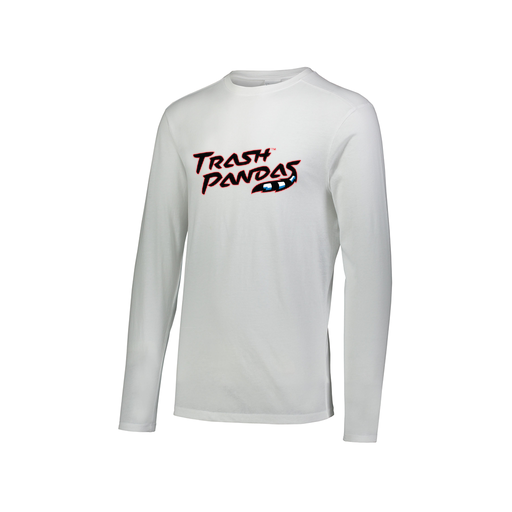 [FTLCUBWH-AXS-LOGO1] Decker Men's Tri-Blend T-Shirt - Long Sleeve (Adult XS, White, Logo 1)