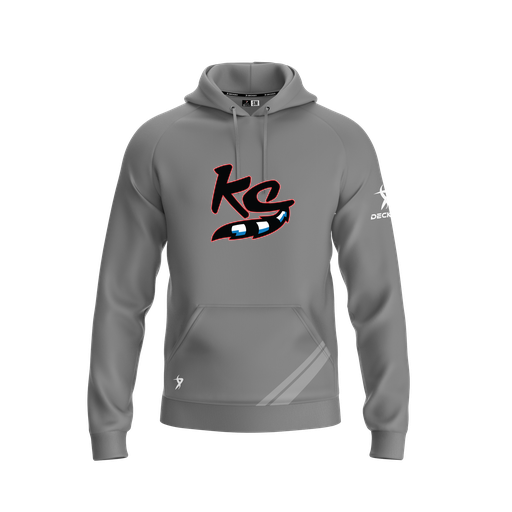 [CUS-DFW-SUHOOD-FLC-LSL-GRY-YXS-LOGO2] Summit Hoodie (Youth XS, Gray, Logo 2)