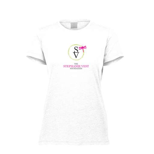 [FTSCUBWH-FAXS-LOGO3] Decker Women's Tri-Blend T-Shirt - Short Sleeve (Female Adult XS, White, Logo 3)