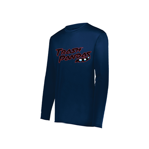 [222822.065.XS-LOGO1] Men's LS Smooth Sport Shirt (Adult XS, Navy, Logo 1)