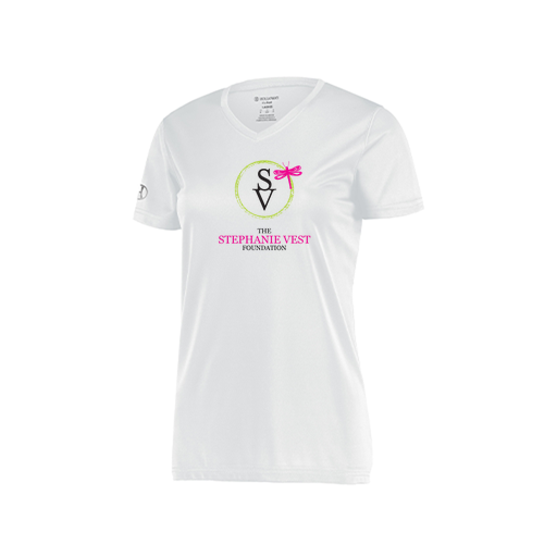 [222820.005.S-LOGO3] Ladies Movement Dri Fit Shirt (Female Adult S, White, Logo 3)